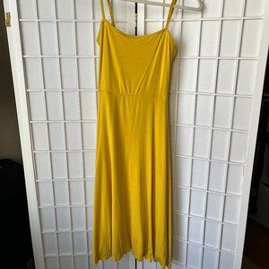 ARITZIA Wilfred Yellow Dress (Small)